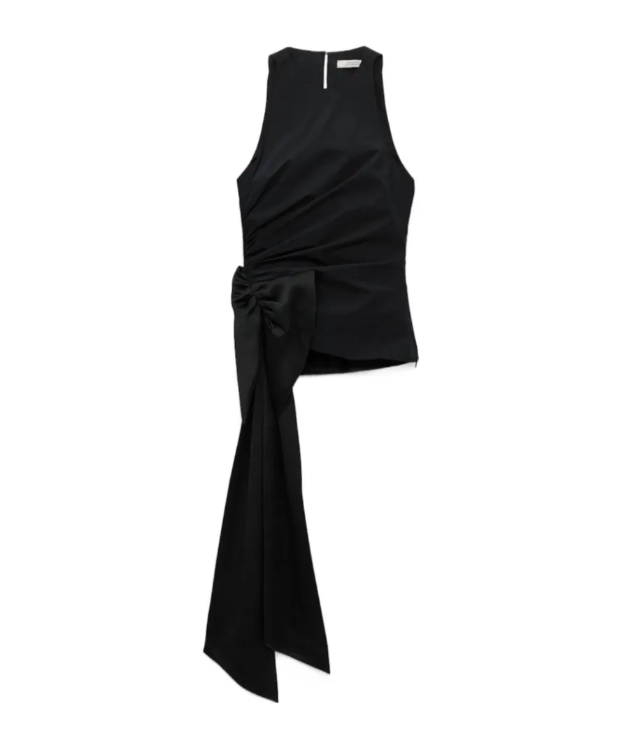 Draped Bow Top