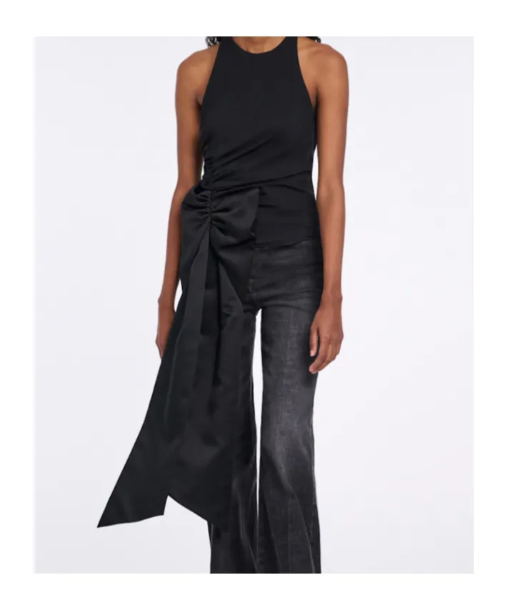 Draped Bow Top