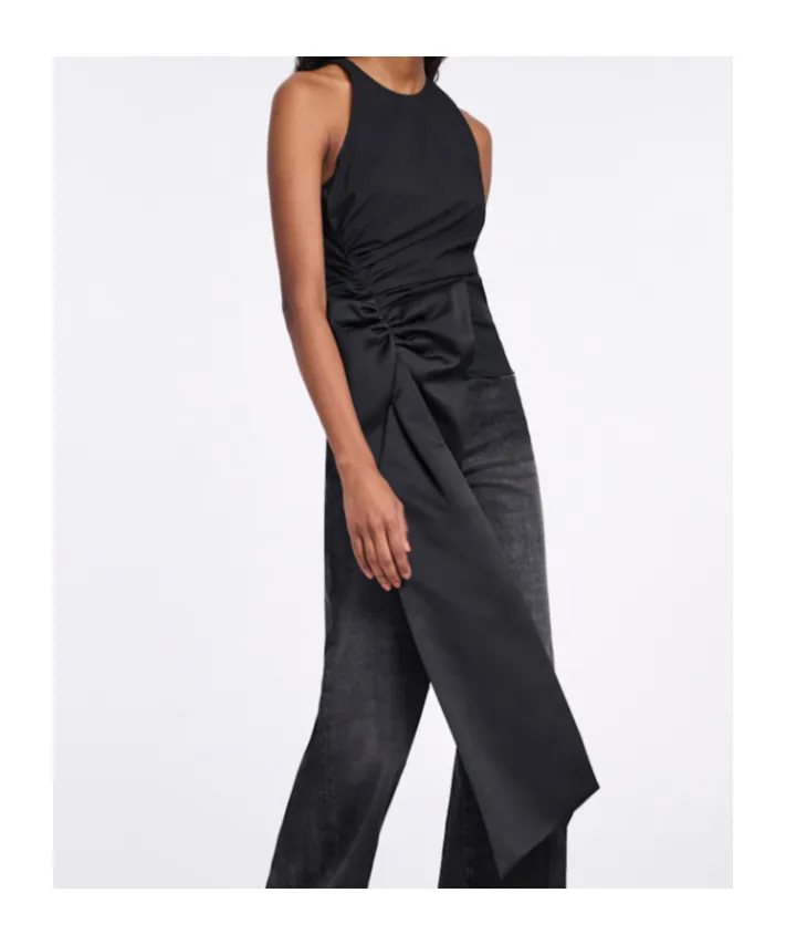 Draped Bow Top