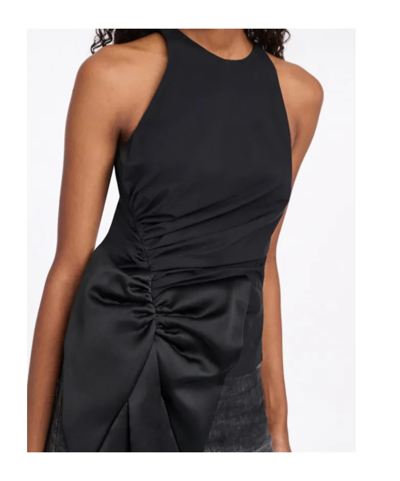 Draped Bow Top