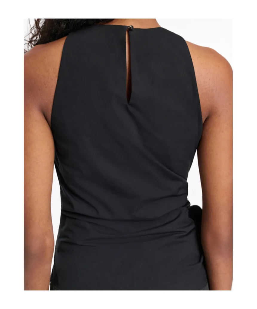 Draped Bow Top