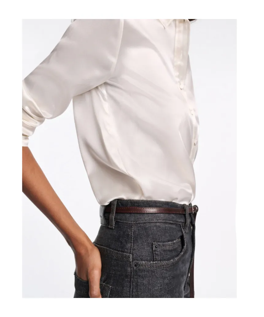 Sense Of Shine Silk Shirt