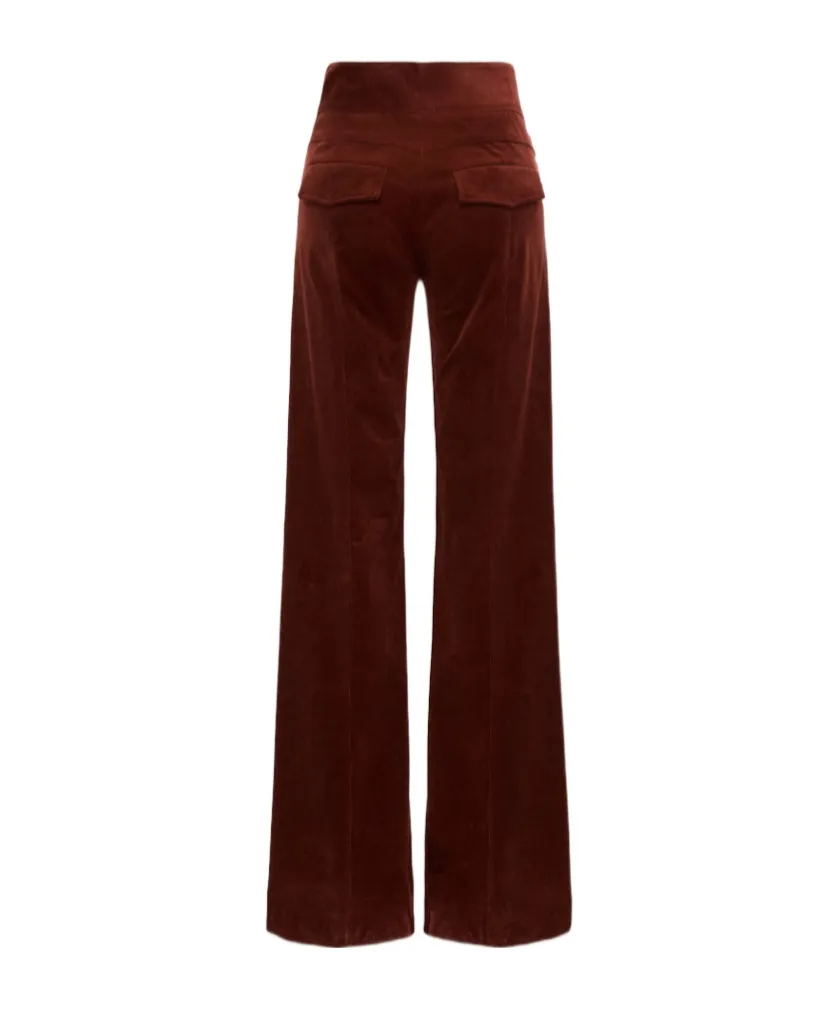 Corduroy Flared Pants