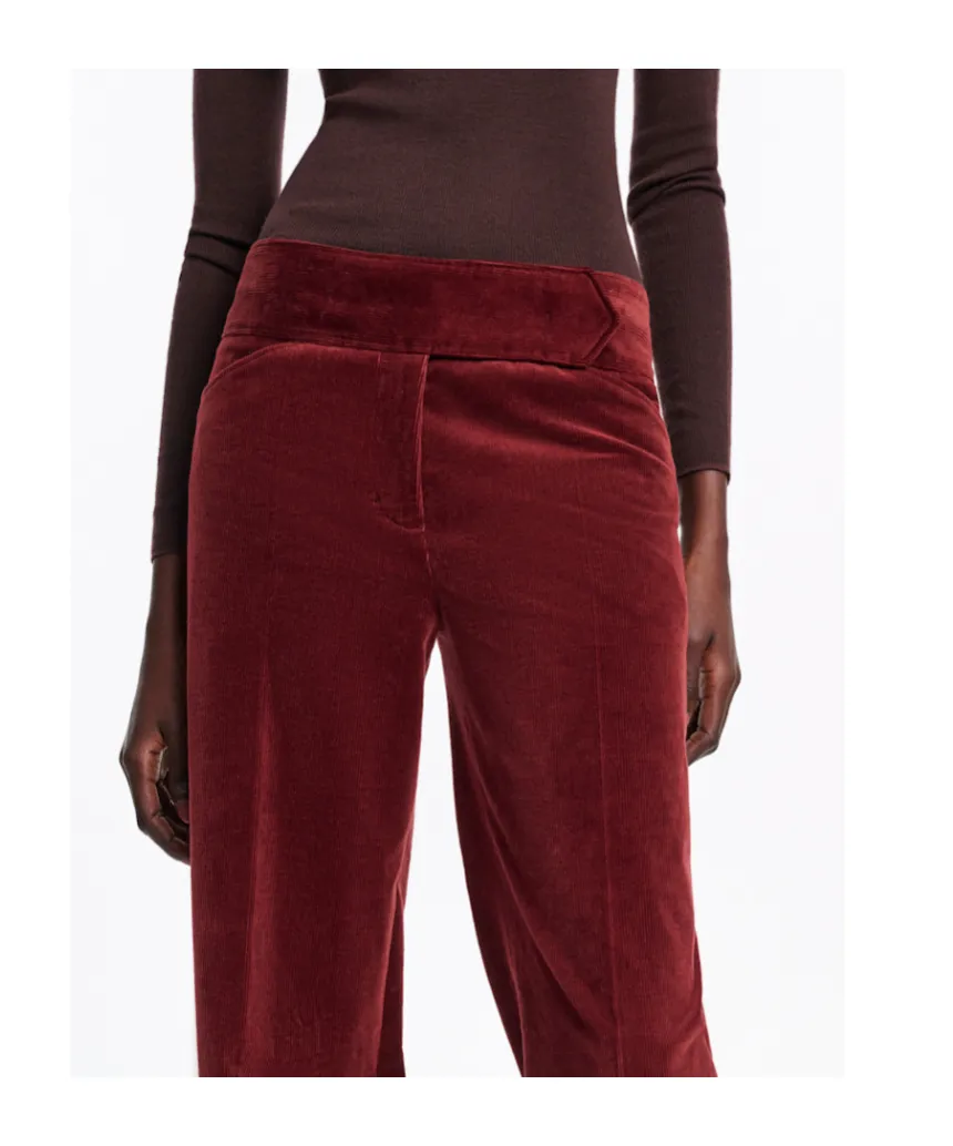 Corduroy Flared Pants