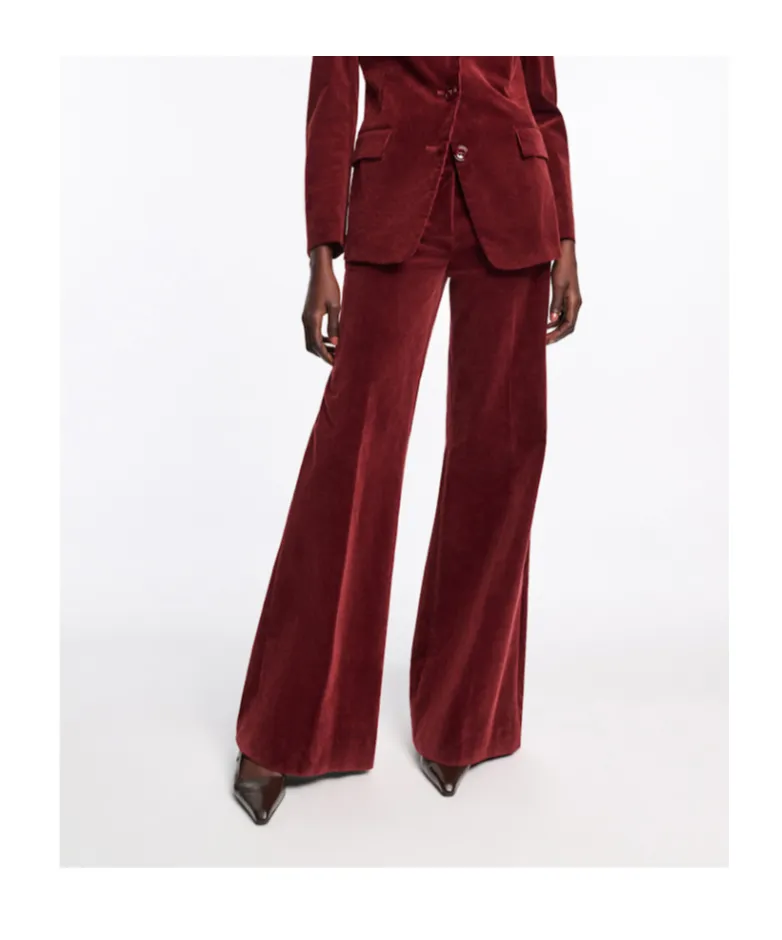 Corduroy Flared Pants