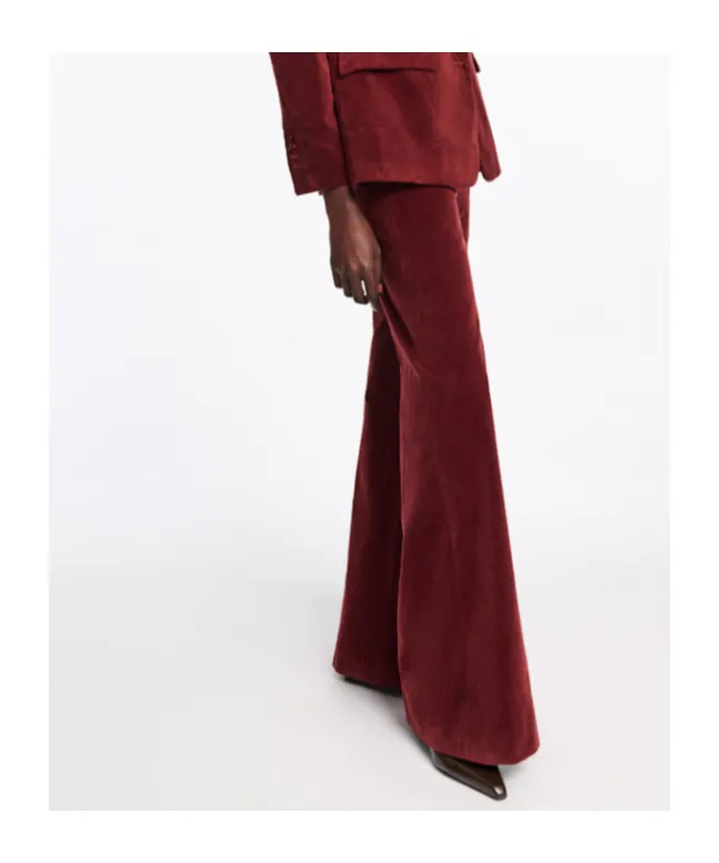 Corduroy Flared Pants
