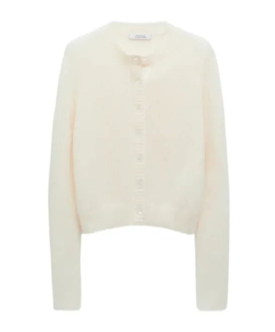 Ribbed Cashmere Cardigan