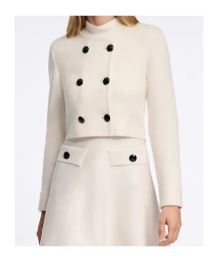 Double Breasted Short Jacket
