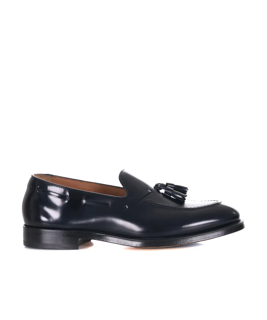 Almond Toe Tasseled Loafers