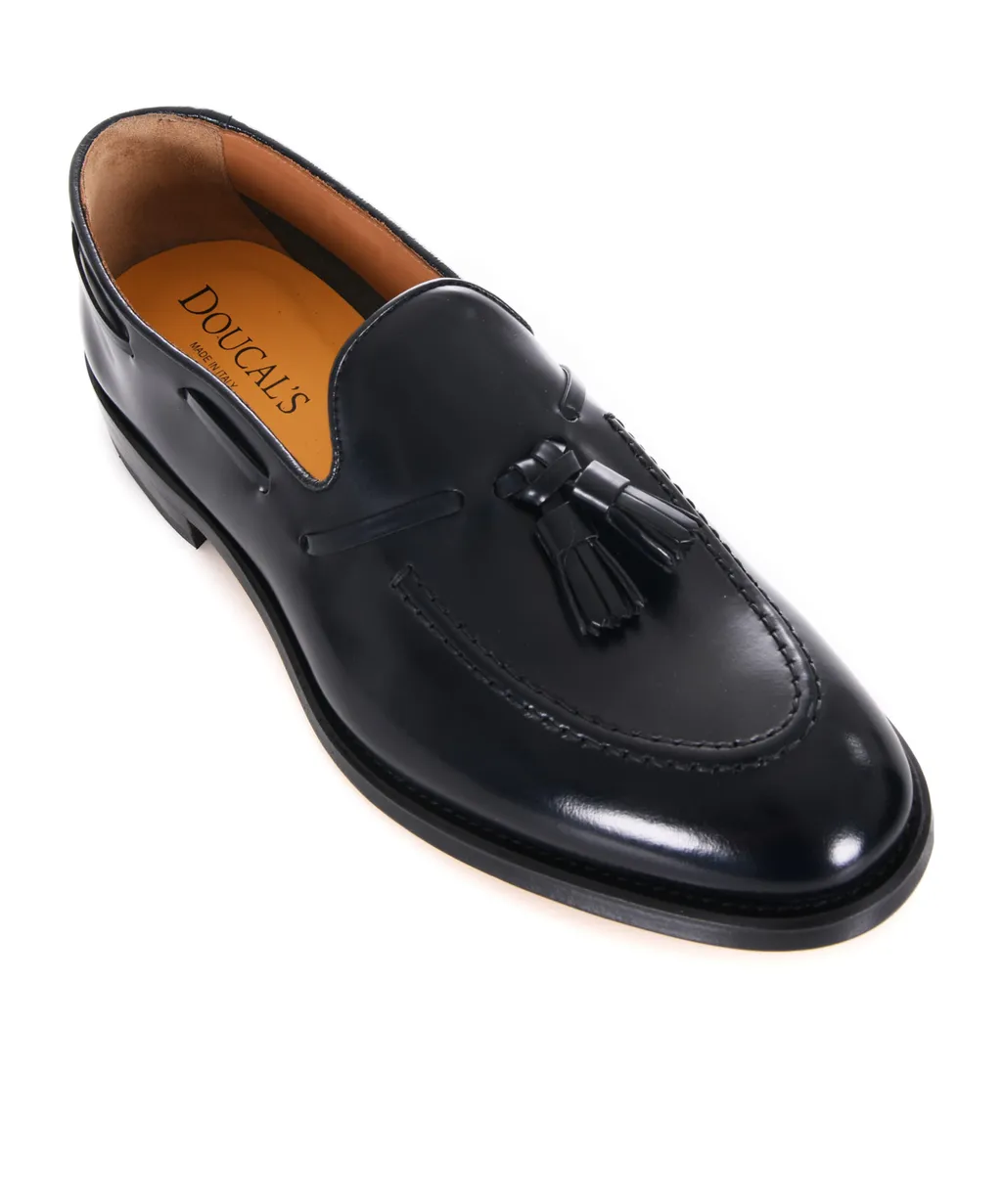 Almond Toe Tasseled Loafers