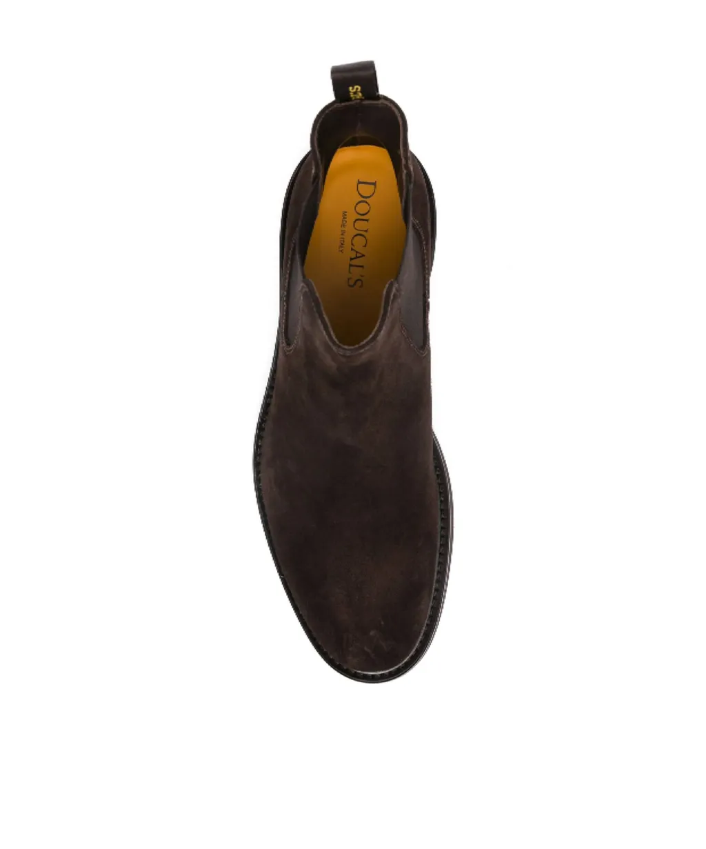 Almond Toe Slip-On Boots