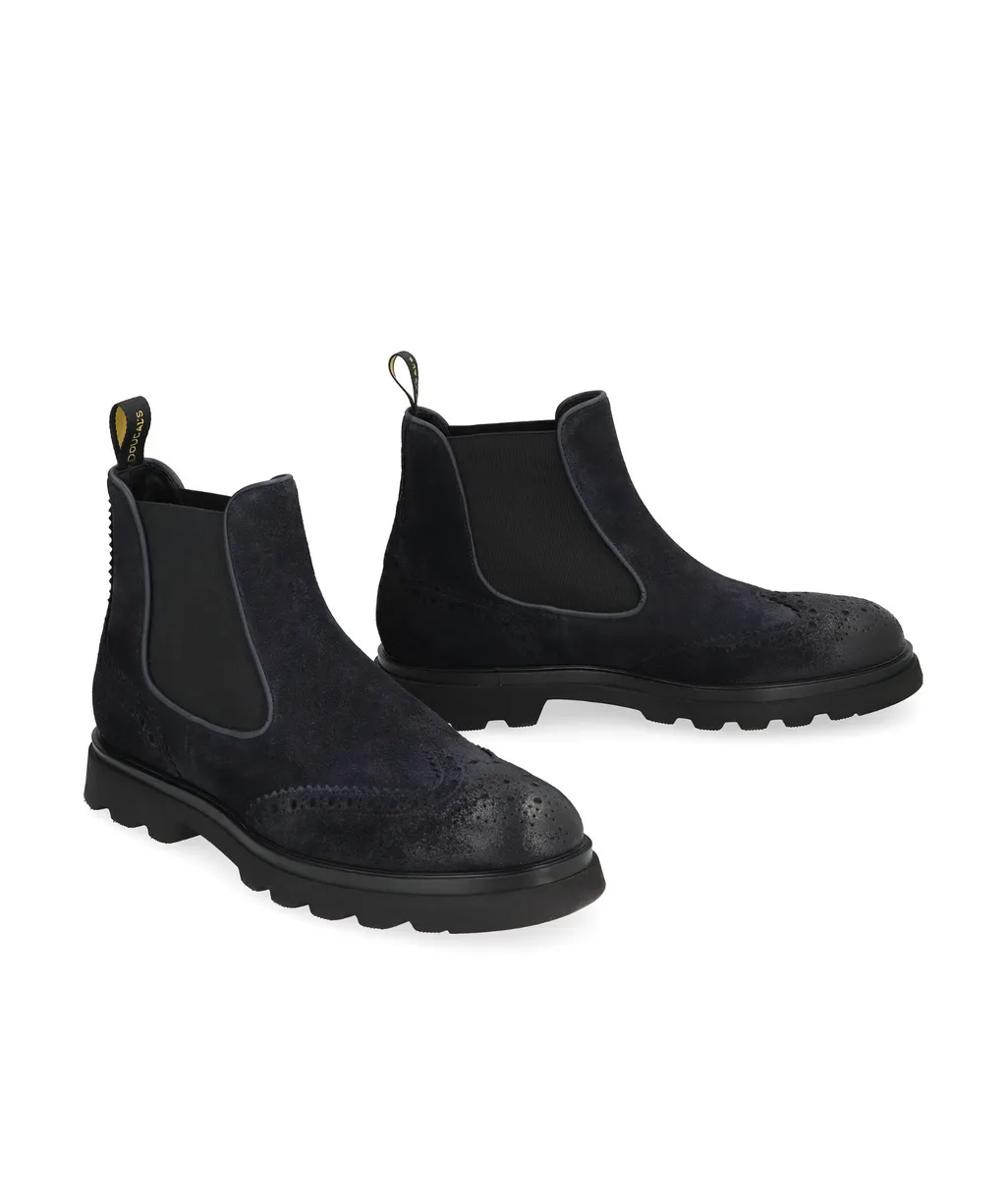 Distressed Chelsea Boots