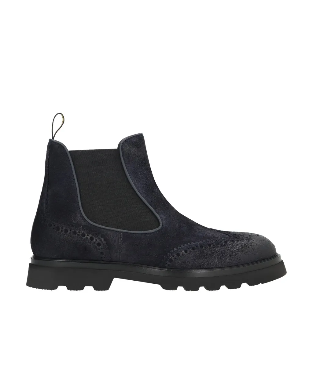 Distressed Chelsea Boots