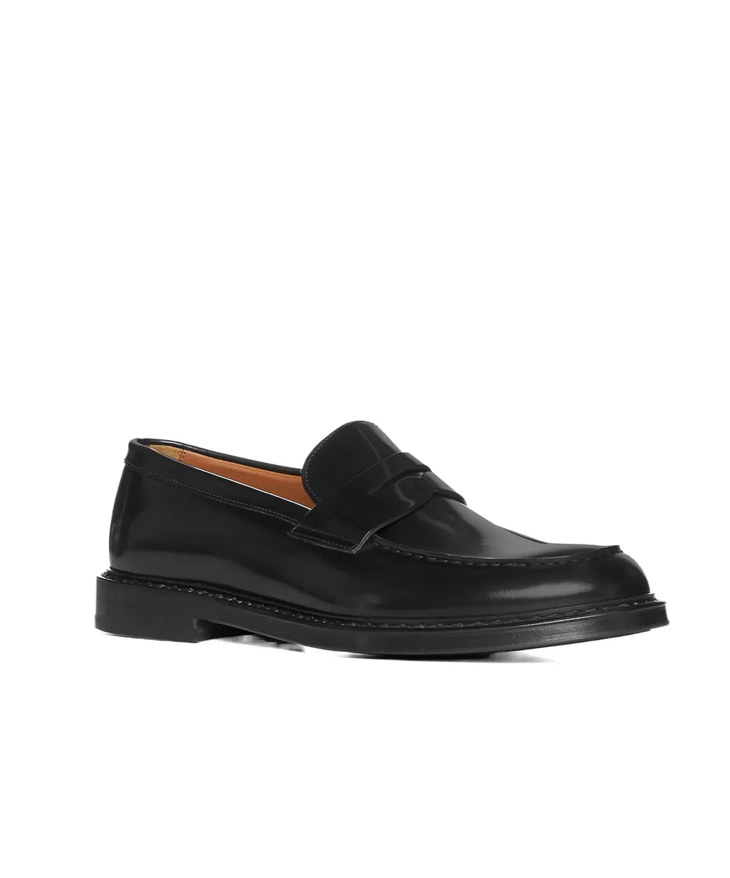 Round Toe Penny Loafers