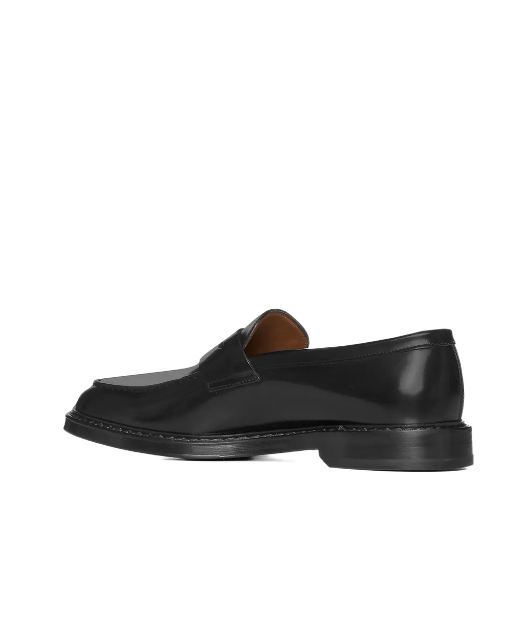 Round Toe Penny Loafers