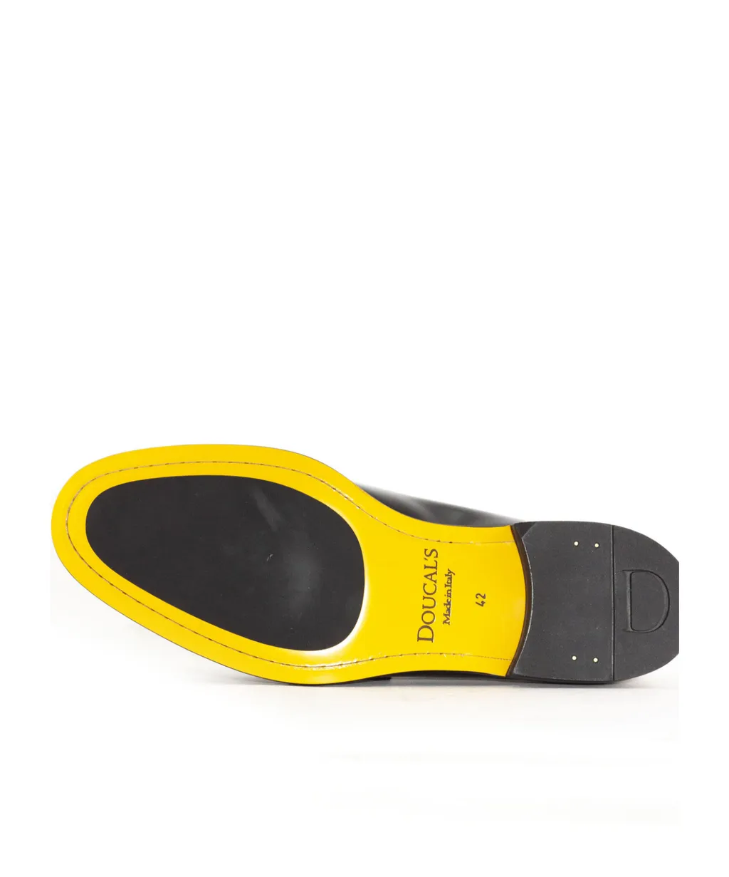 Double Buckle Flat Shoes