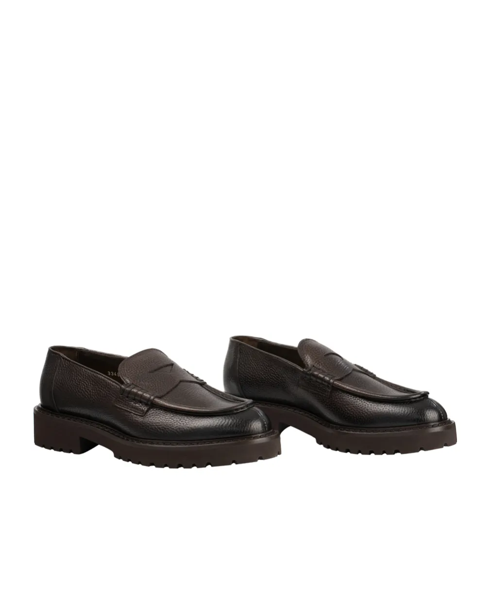 Round Head Loafer Shoes