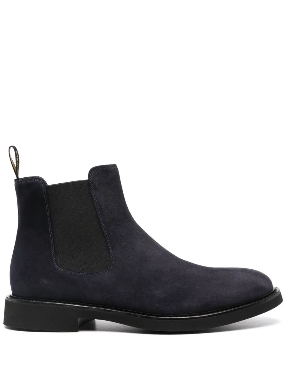 Almond Toe Slip-On Ankle Boots