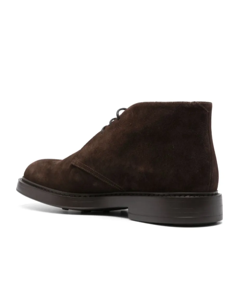Round Toe Lace-Up Boots