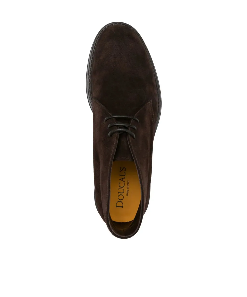Round Toe Lace-Up Boots