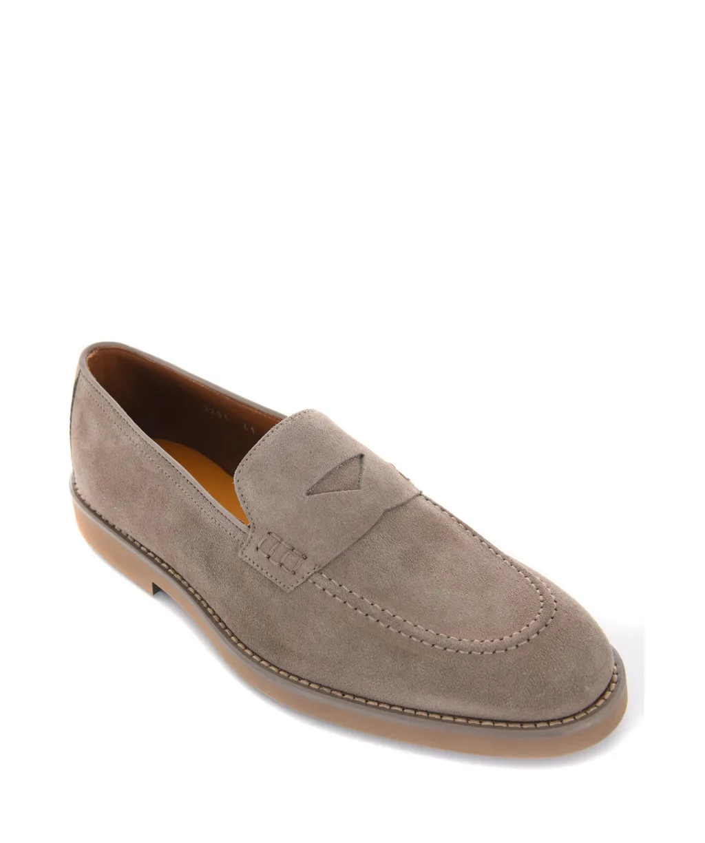 Almond-Toe Slip-On Loafers