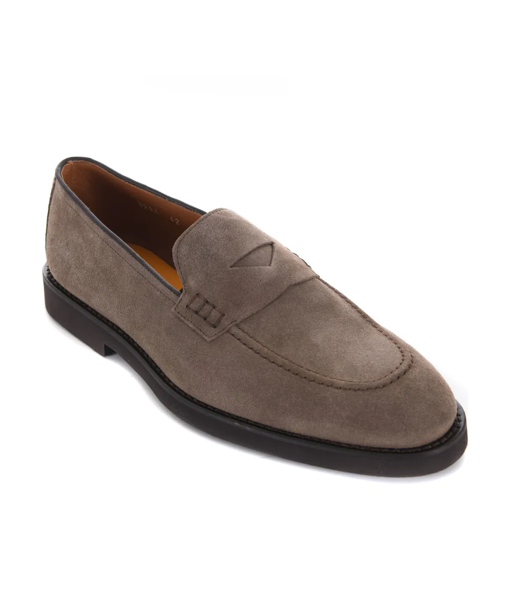 Almond-Toe Slip-On Loafers