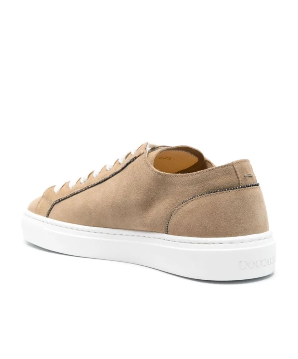 Lace-Up Low-Cut Sneakers