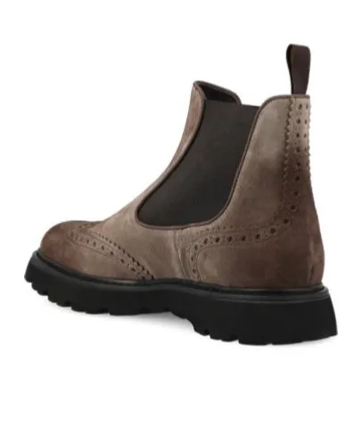 Round-Toe Slip-On Boots