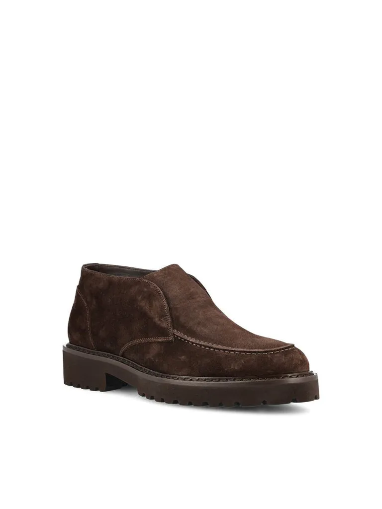 Almond Toe Slip-On Loafers