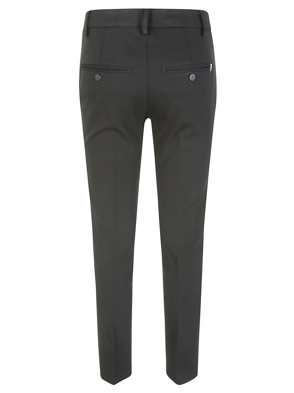 Mid-Rise Skinny Cut Trousers
