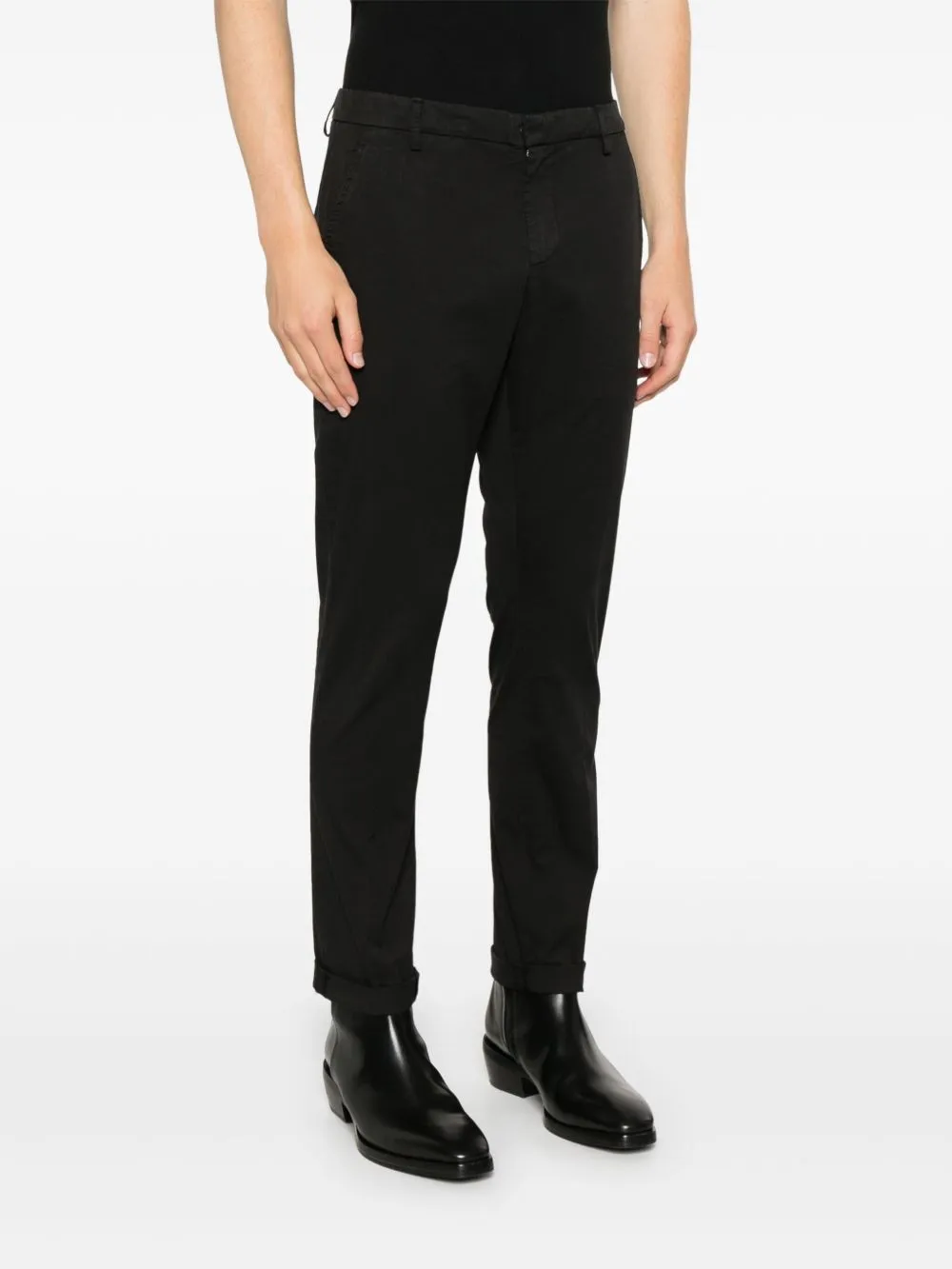 Straight-Leg Casual Pants