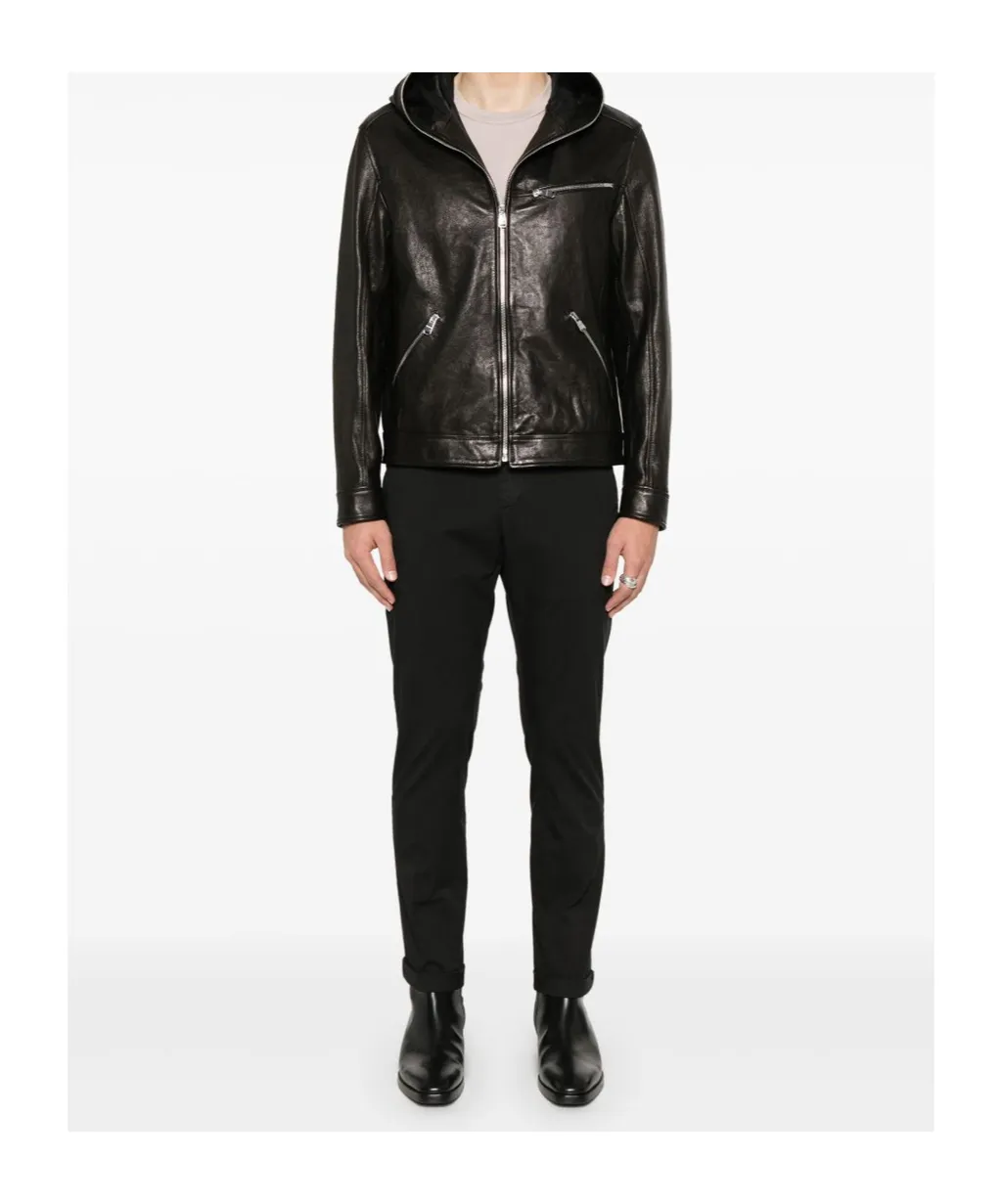 Straight-Leg Casual Pants