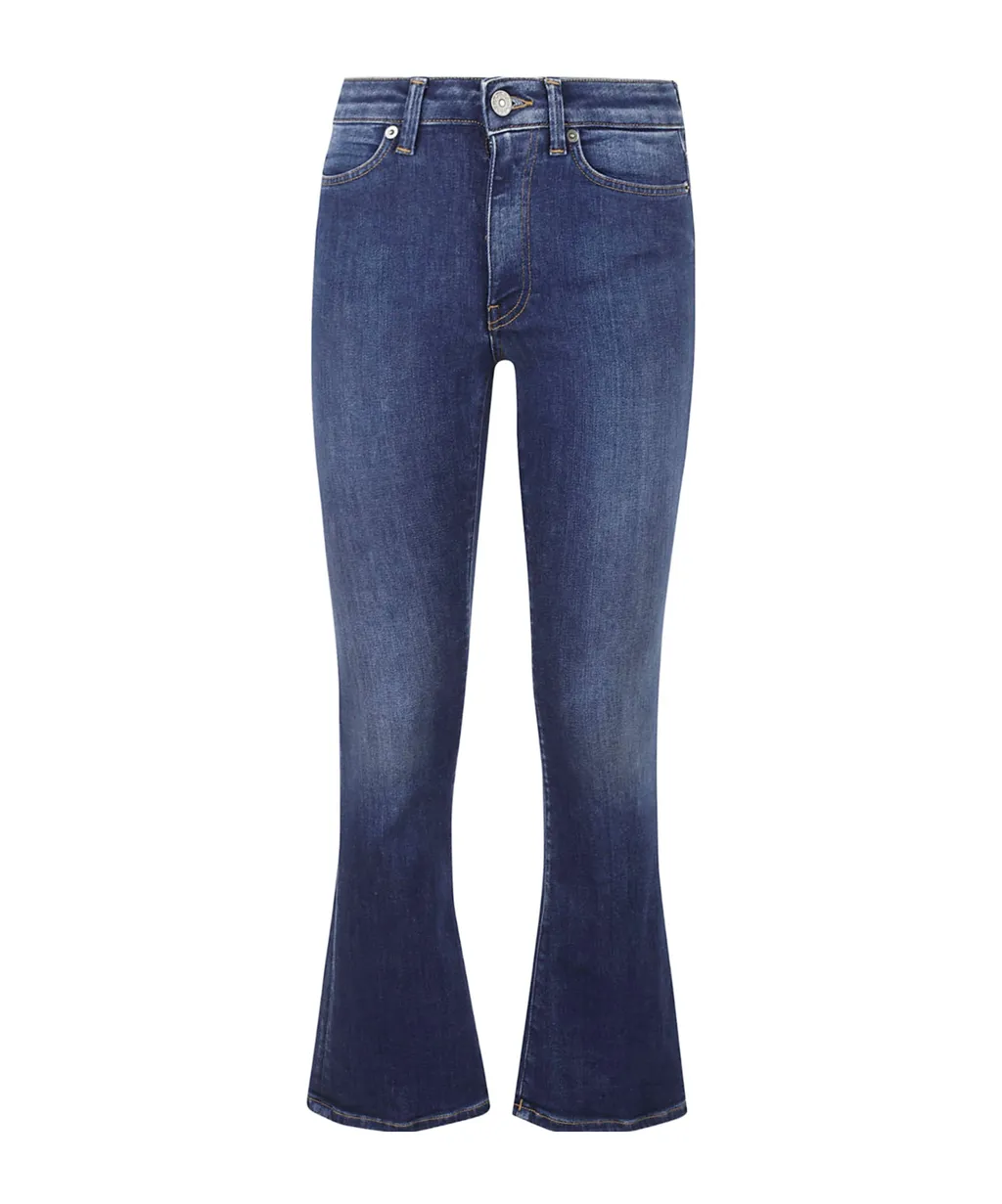 Patch-Pocket Jeans