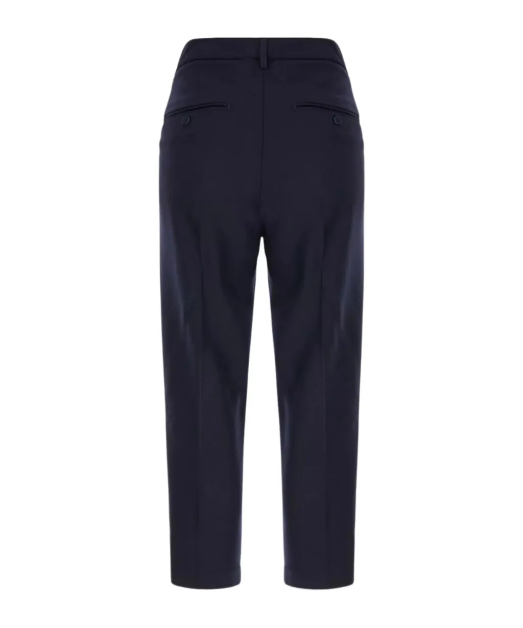 Straight-Leg Tailored Trousers