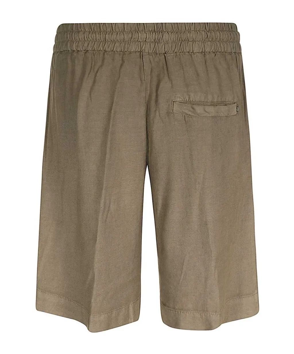 Drawstring Waist Shorts