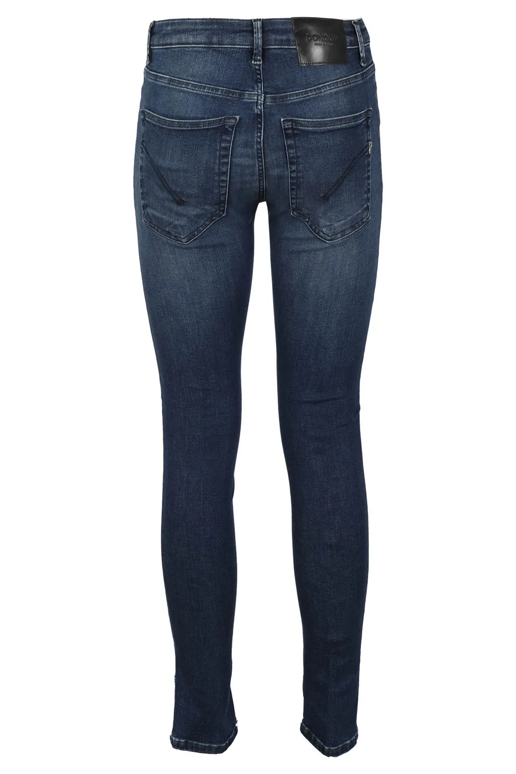 Logo-Patch Skinny Jeans