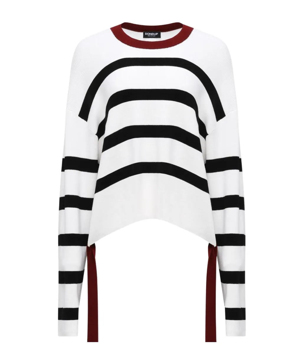 Striped Knit Pullover