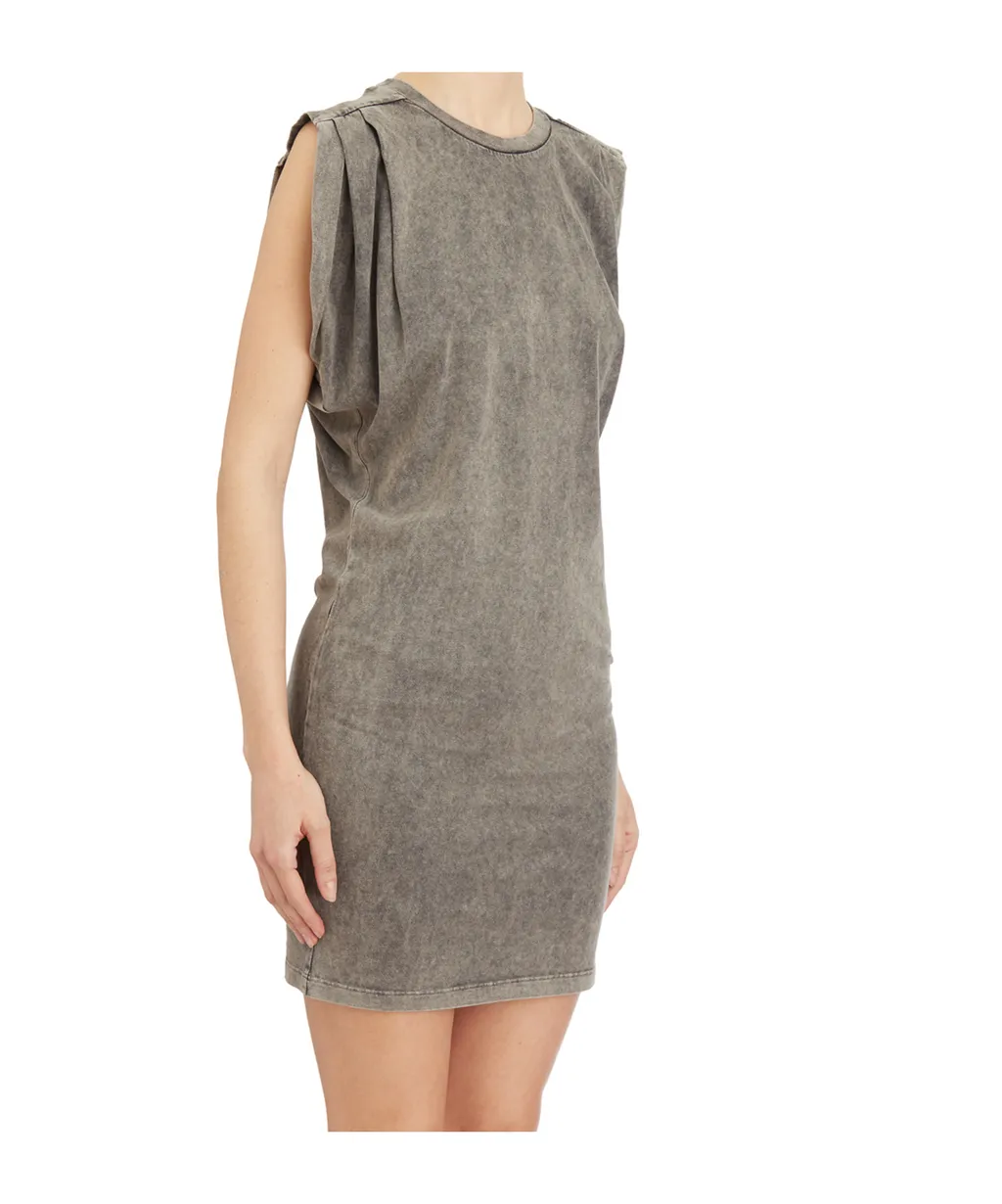 Round Neck Sleeveless Dress