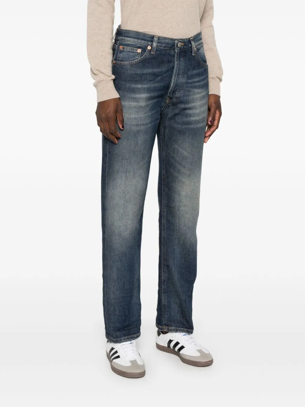 Logo-Plaque Denim Jeans