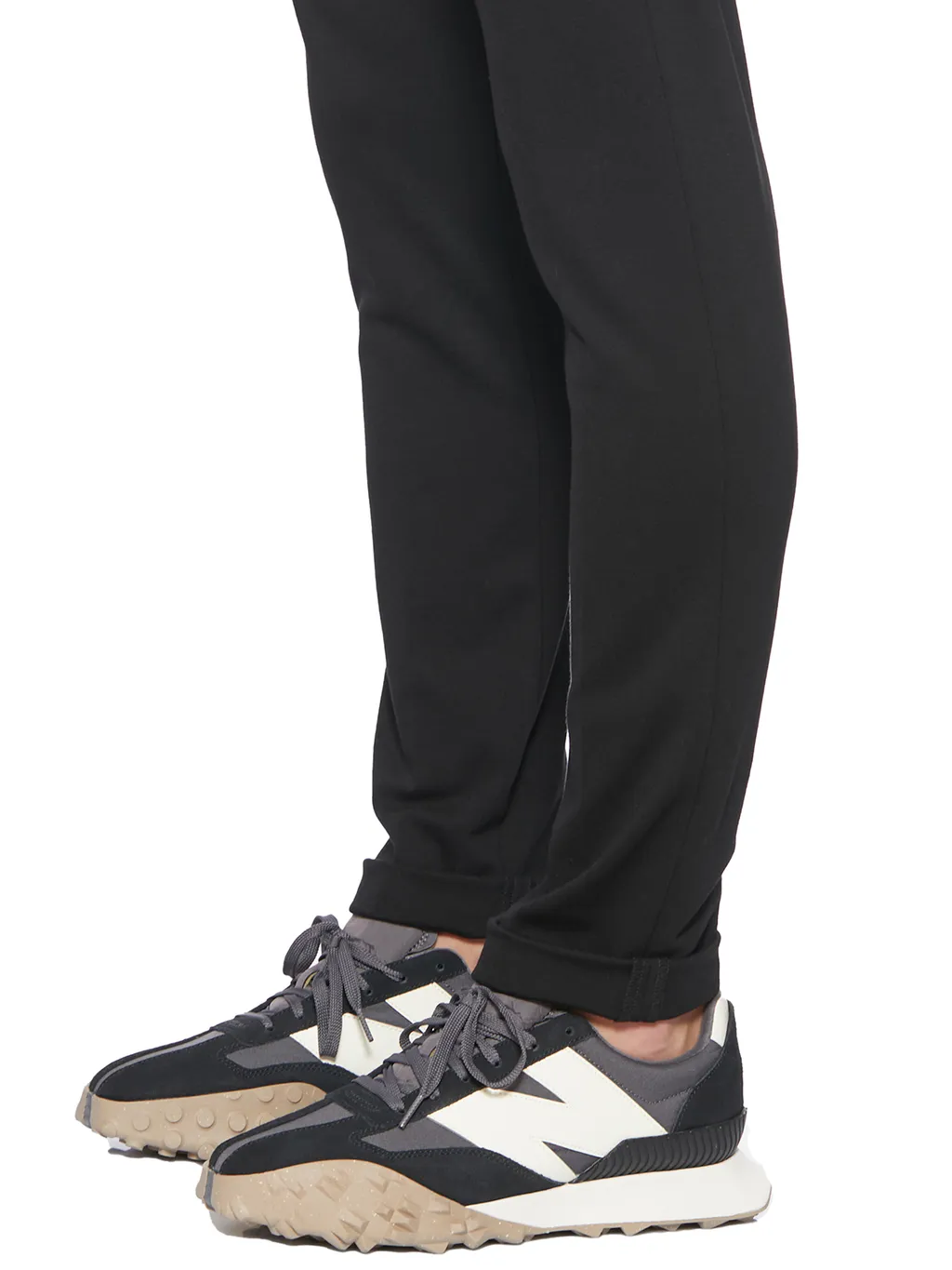 Belt-Lined Casual Pants