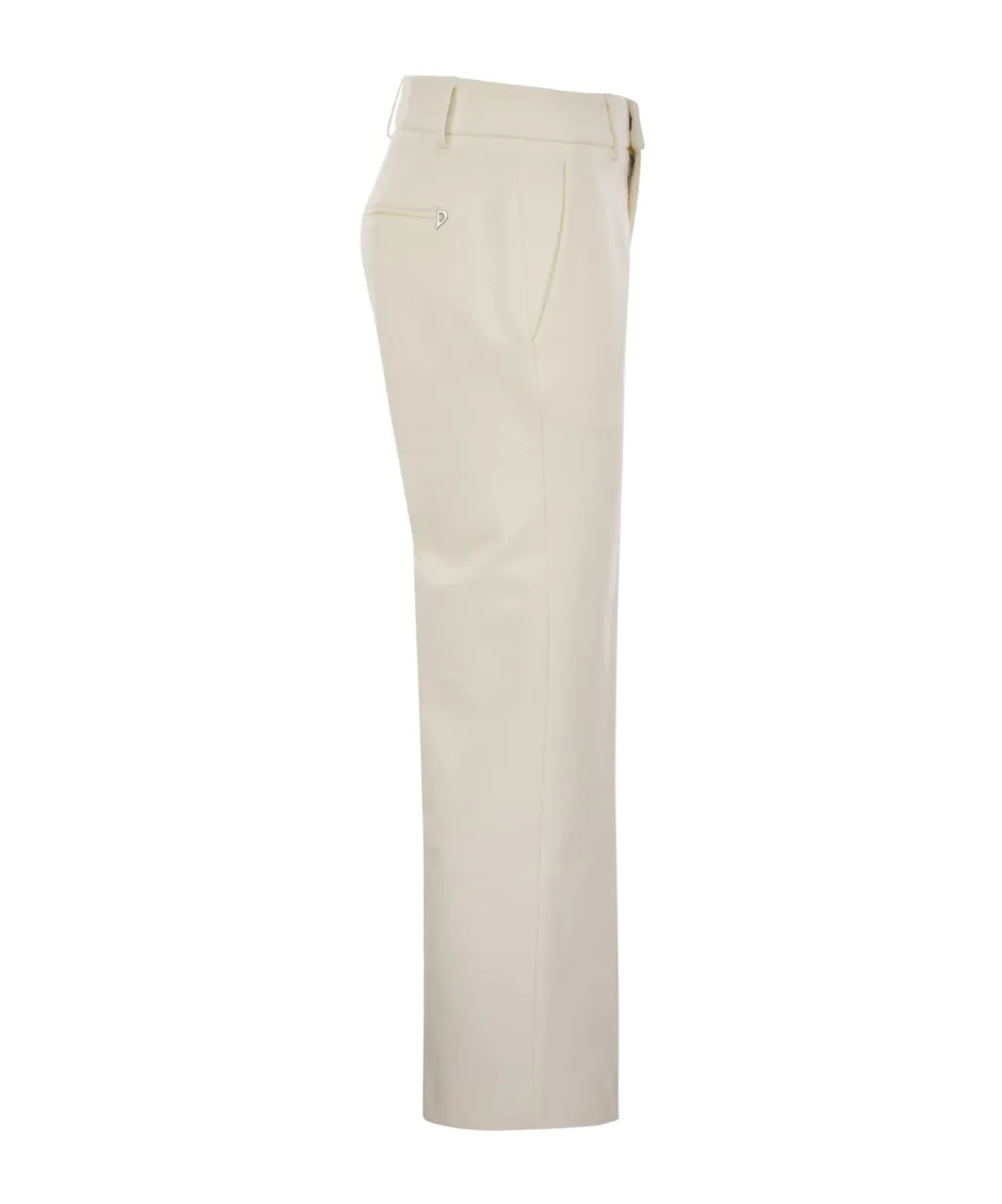 Meli Cropped Jersey Pants