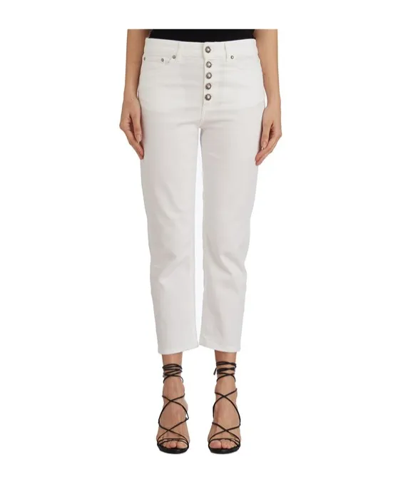 Button-Front Trousers