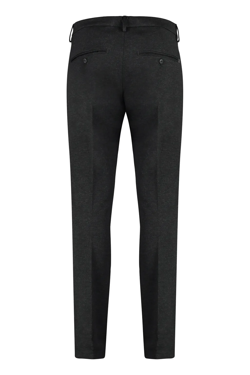 Belt-Lined Casual Pants