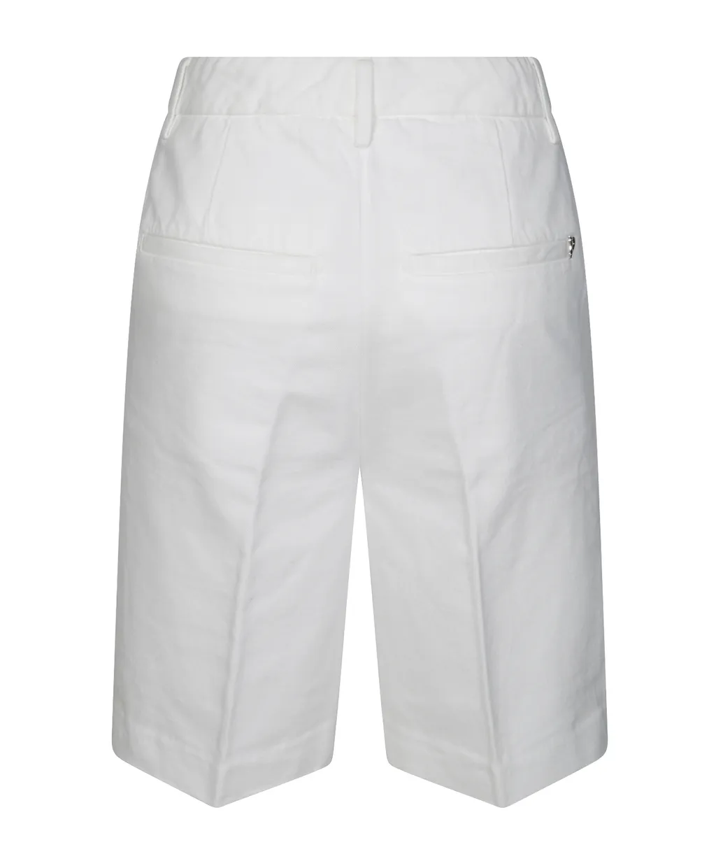 Tailored Cotton-Blend Shorts