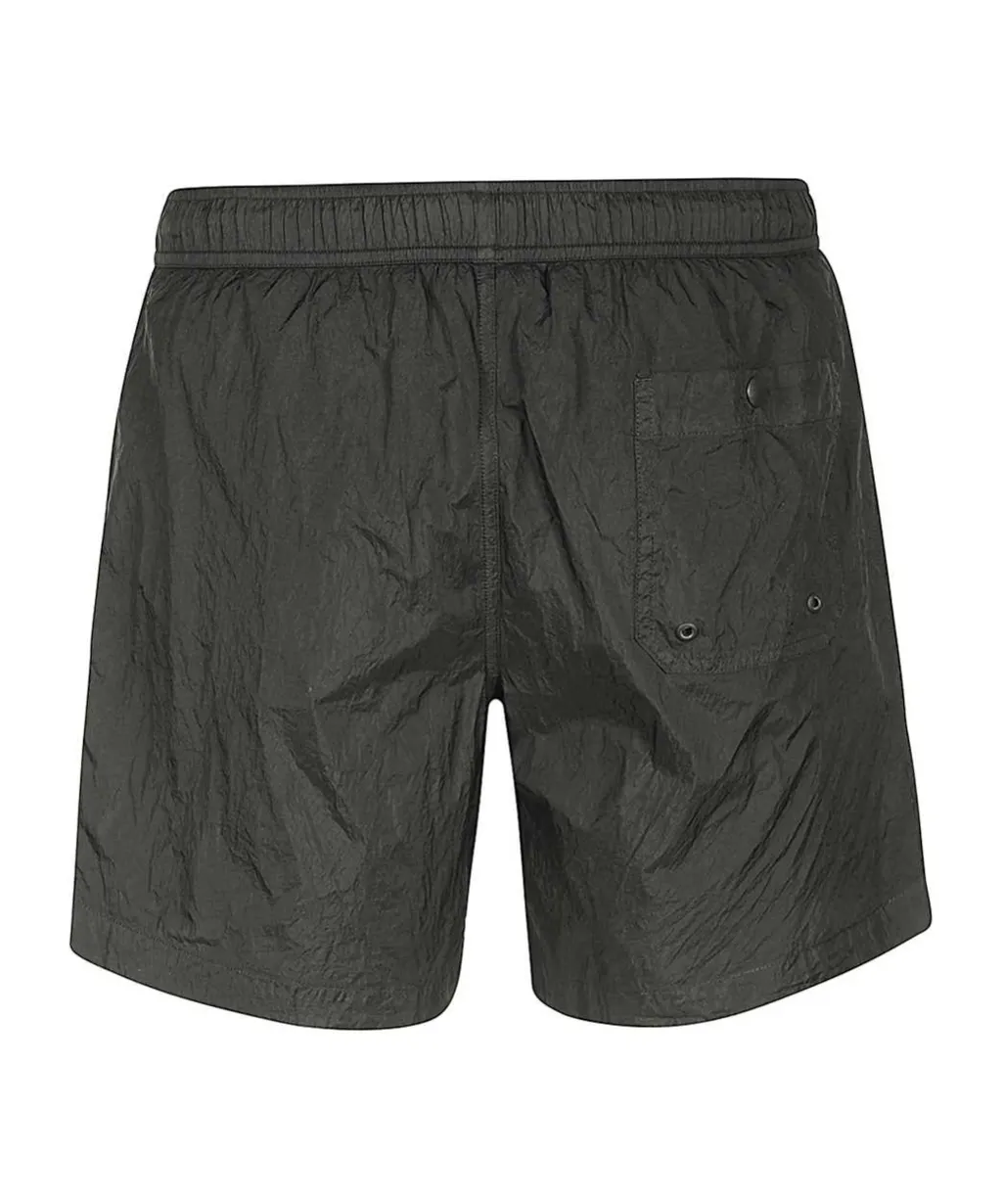 Drawstring Waist Swim Shorts