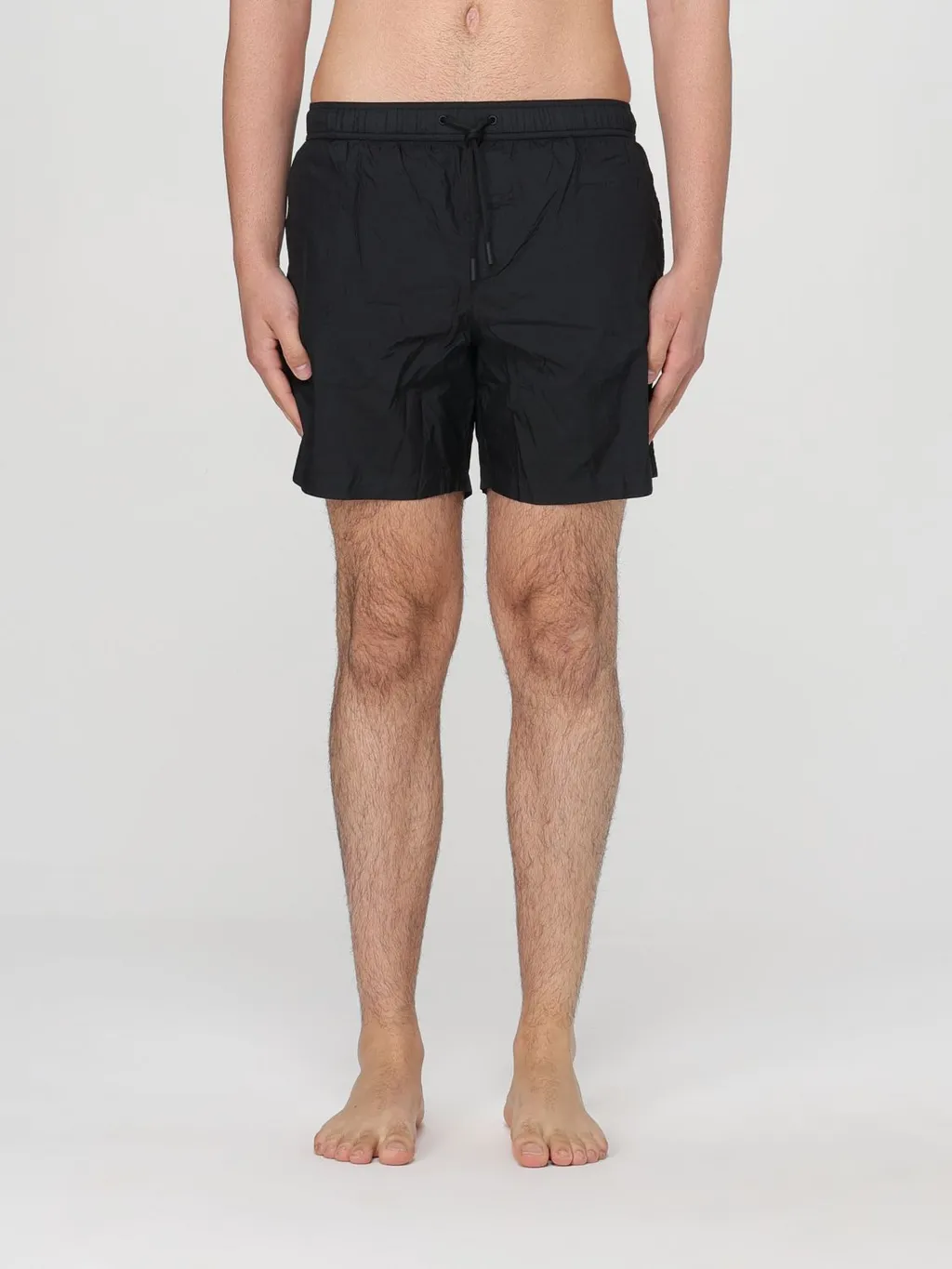 Drawstring Waist Swim Shorts