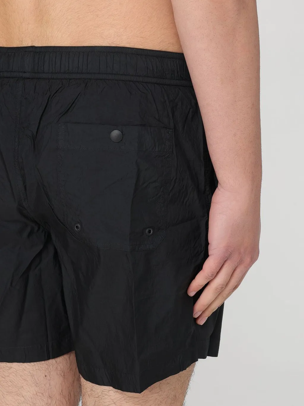 Drawstring Waist Swim Shorts