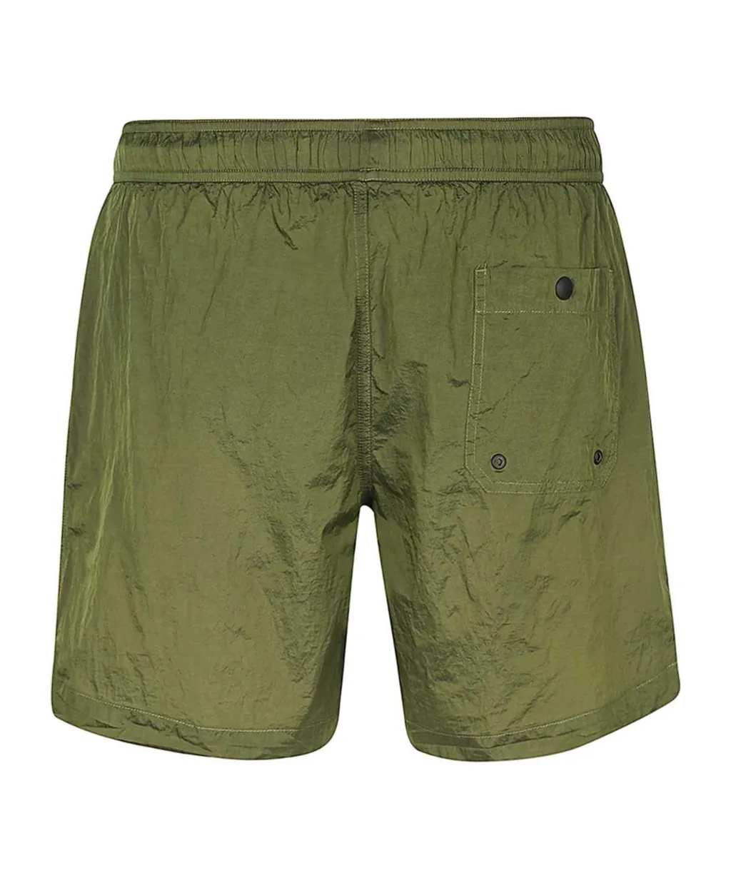 Drawstring Waist Swim Shorts
