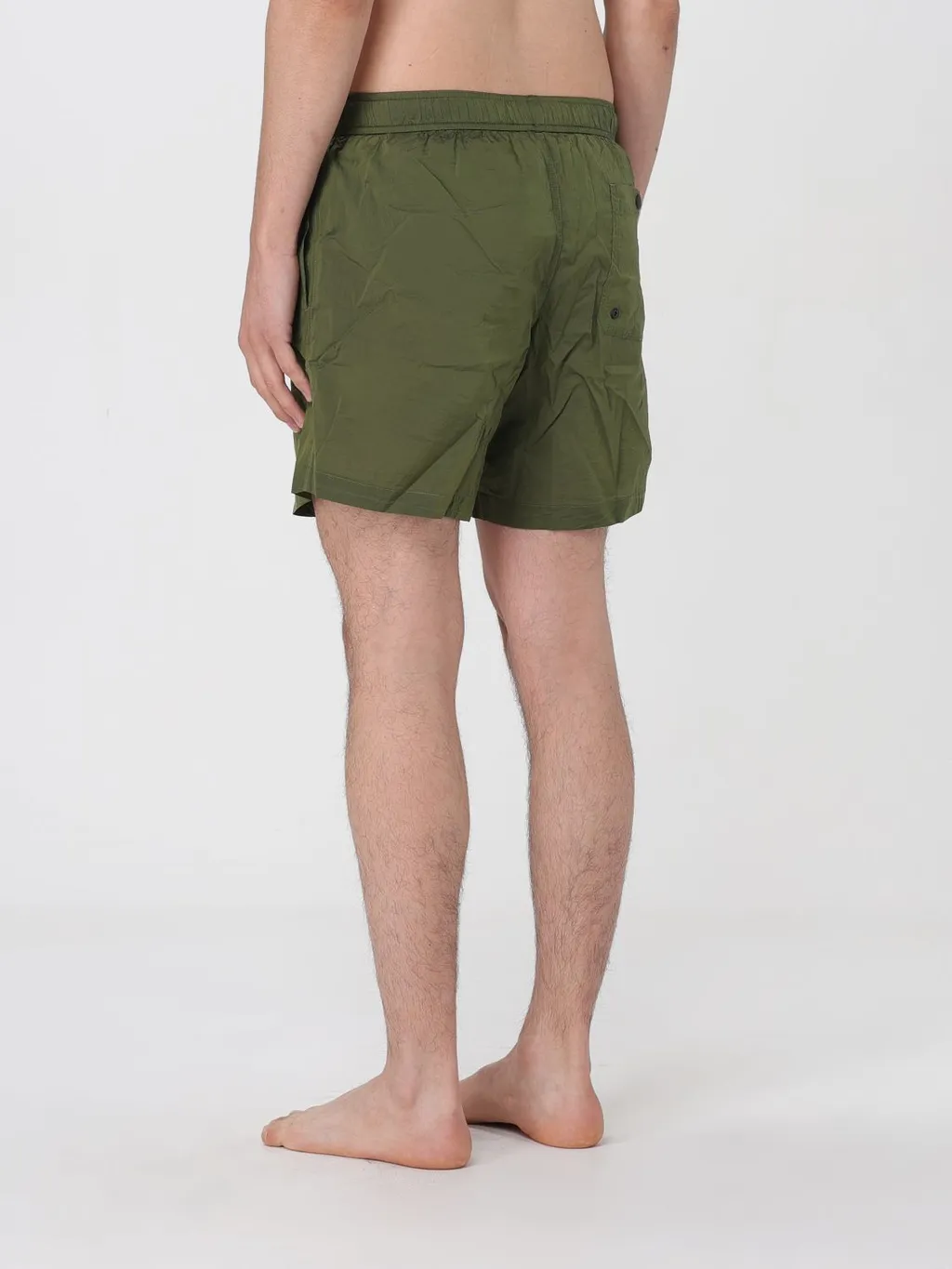Drawstring Waist Swim Shorts