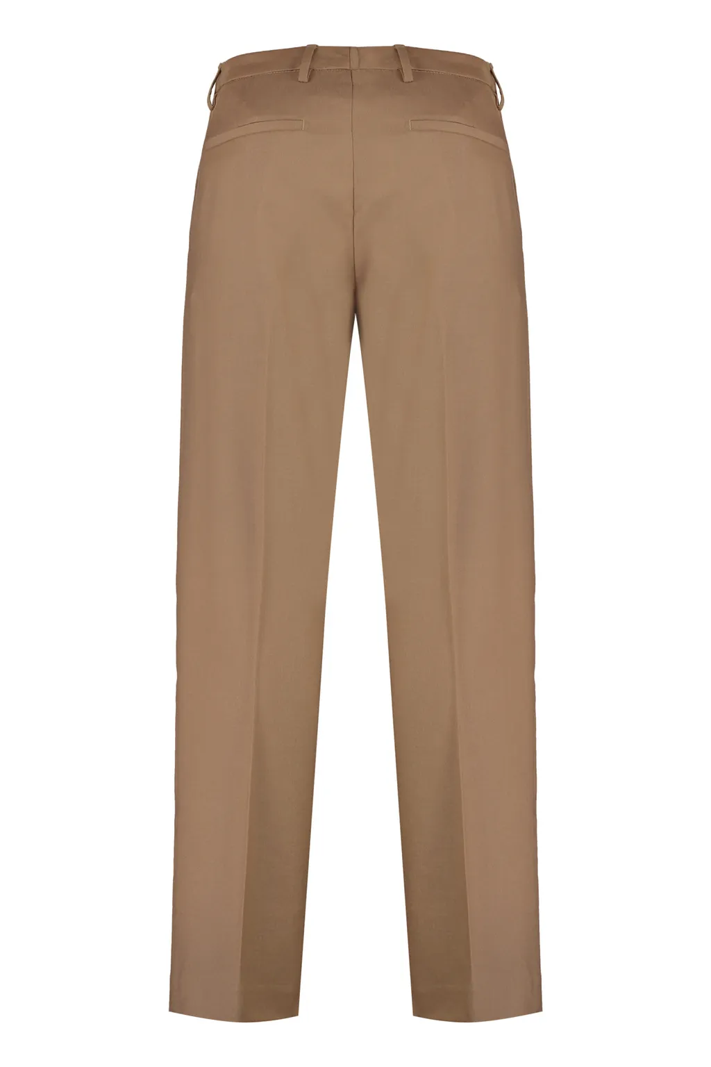 Belt-Lined Casual Pants